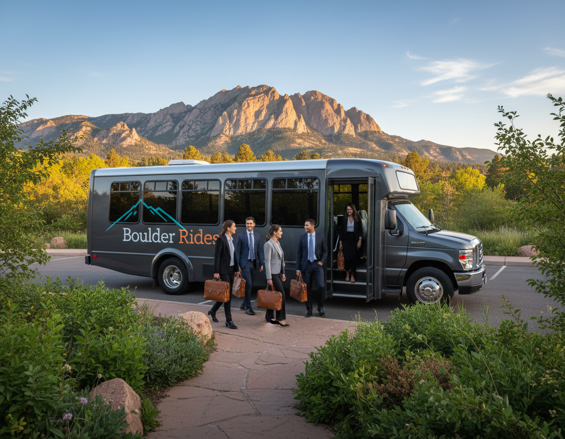 Castle Pines party bus and bus charter