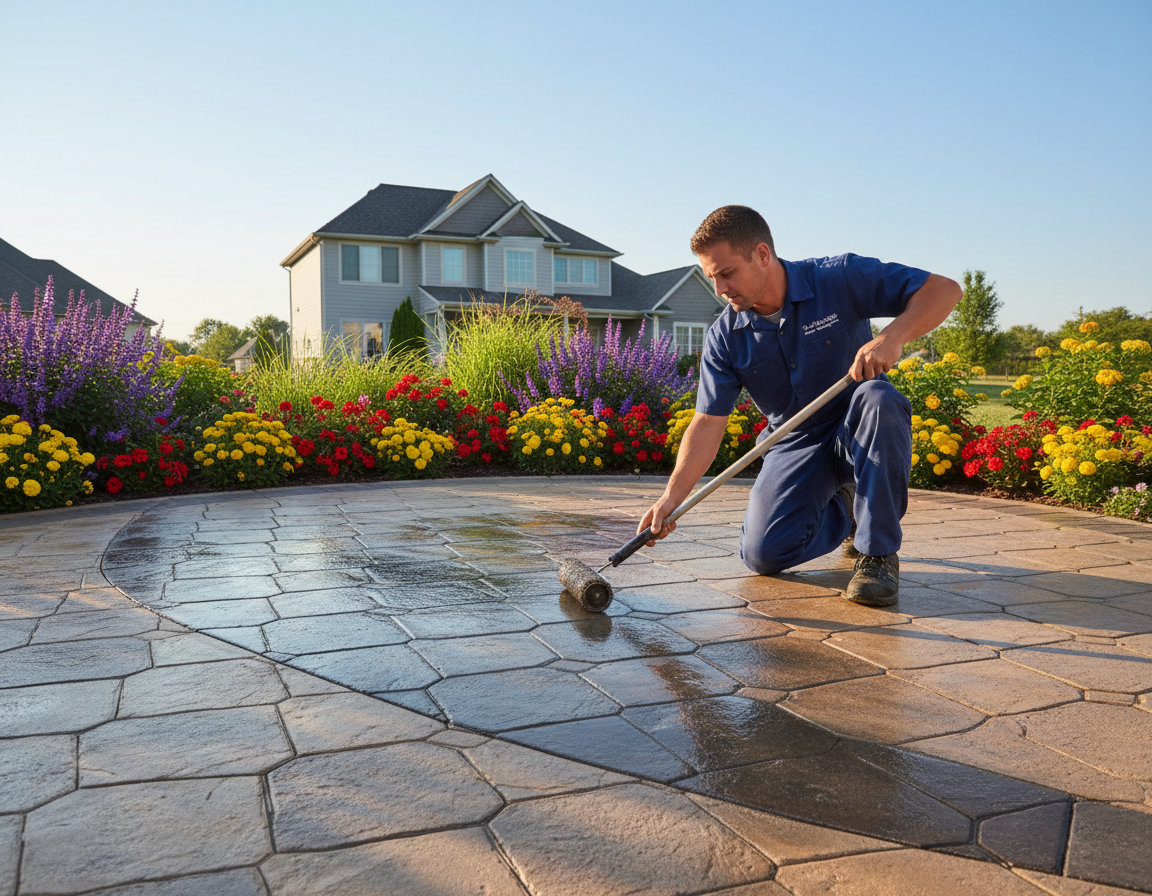 Seal Your Patio Pavers In Upper Arlington OH